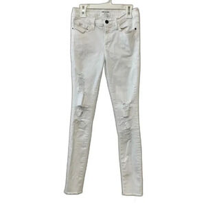Frame le skinny de jeanne white jeans